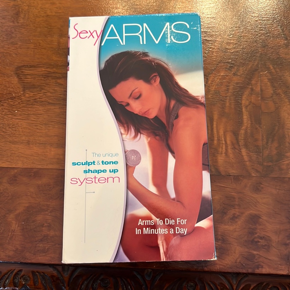 Sexy Arms VHS fitness tape. 2002